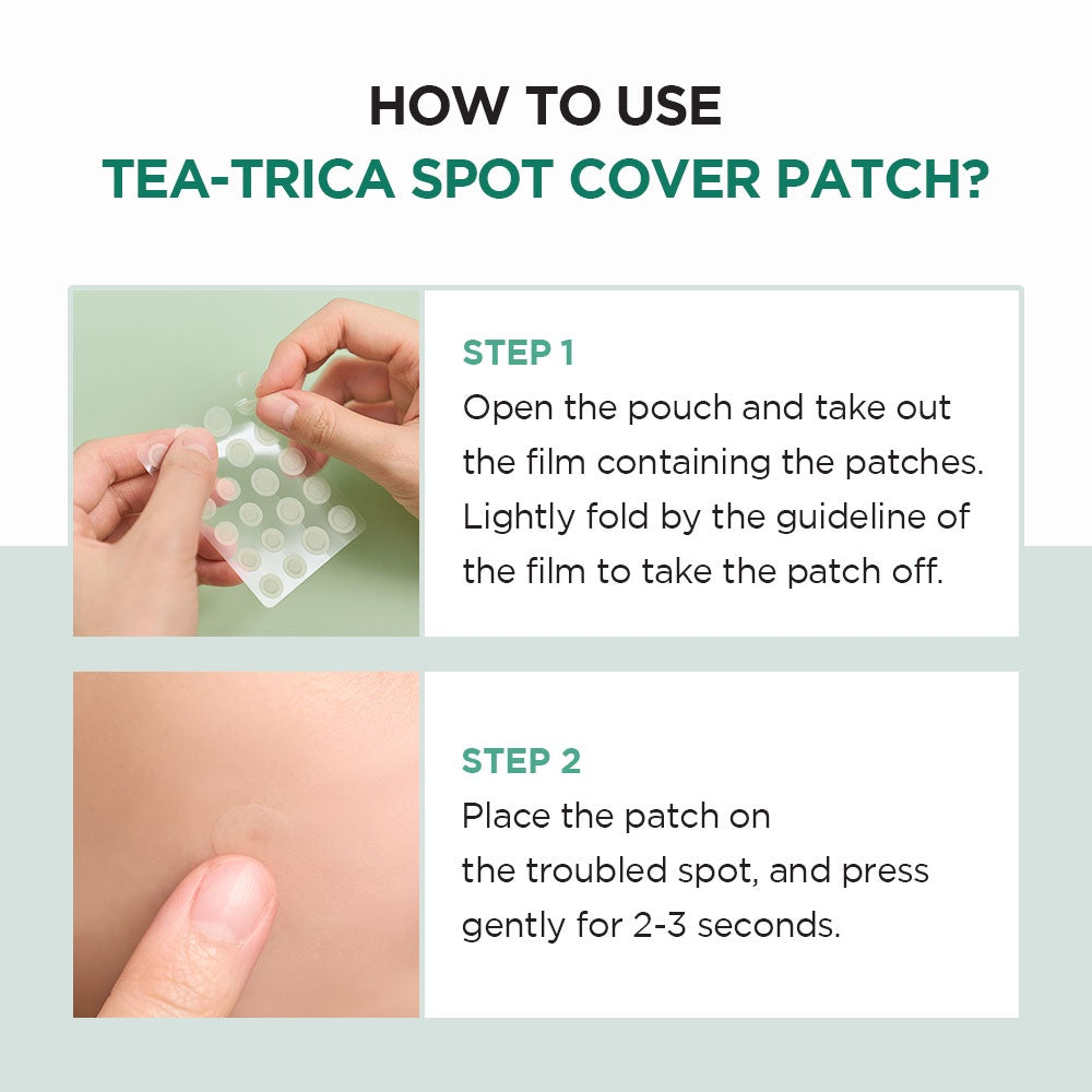 Skin1004 馬達加斯加積雪草茶樹隱形痘痘貼🌿Skin1004 TEA-TRICA Spot Cover Patch