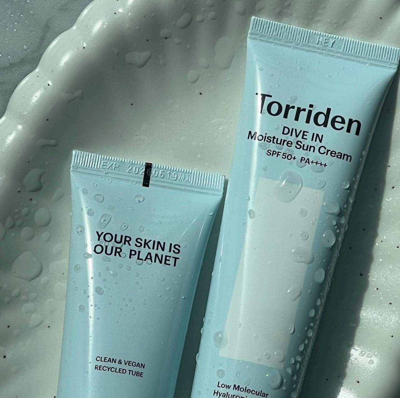 24小時防曬秘密 💦Torriden Dive In Watery Moisture Sun Cream 透明質酸水潤保濕防曬 SPF50+ PA++++ 🌟