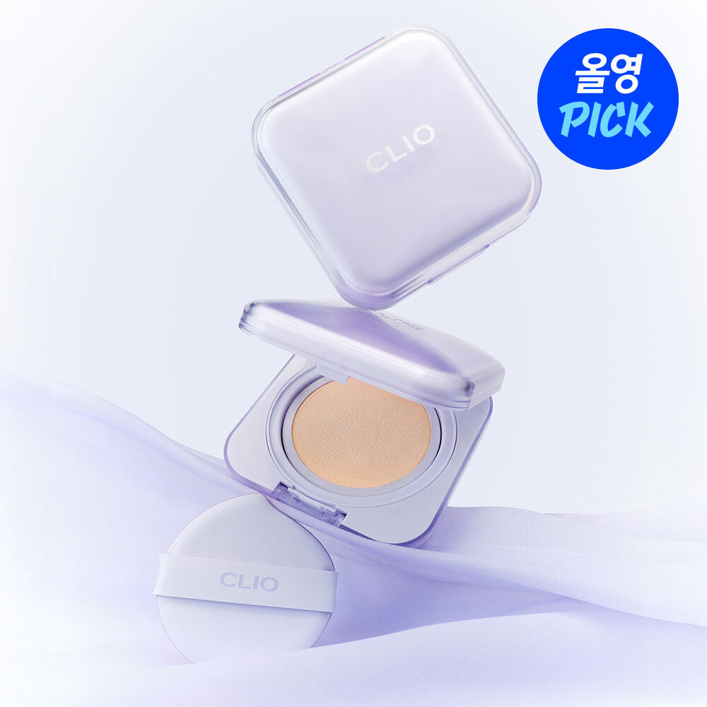 送粉餅✨超夢幻版本💜CLIO 無瑕網狀清涼控油精華氣墊✨CLIO KILL COVER MESH BLUR CUSHION