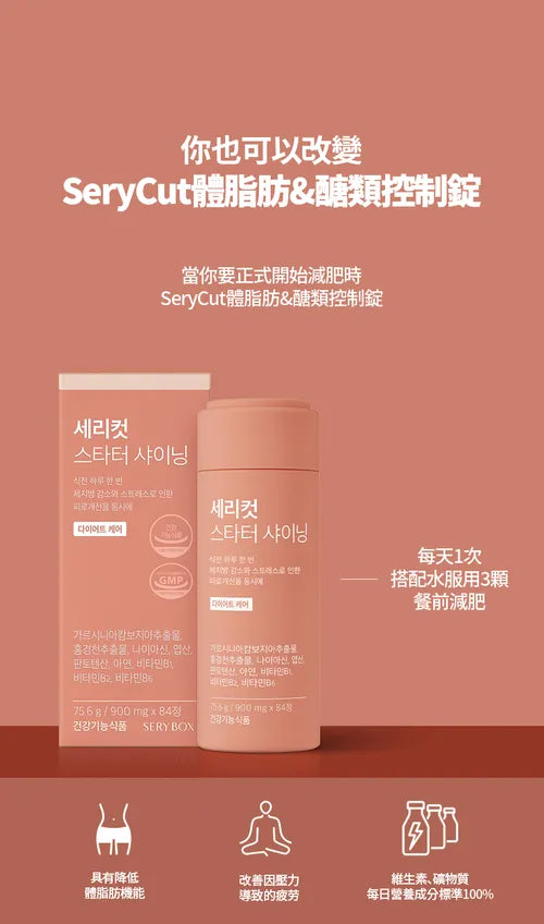 SERY BOX Serycut粉綠減脂控糖組合丸❤️🔥