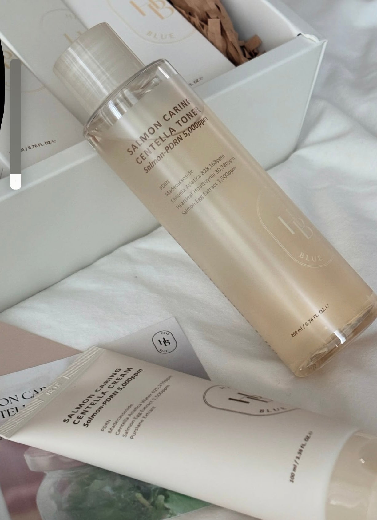 從基底重塑肌膚生命力✨HAVEBLUE 三文魚PDRN積雪草舒緩修復精華化妝水 🐠