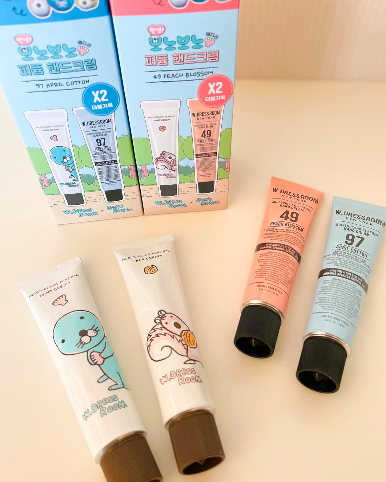 W.DRESSROOM x BONO BONO香水柔和保濕護手霜特別版| W.DRESSROOM Moisturizing Perfume Hand Cream ☁️