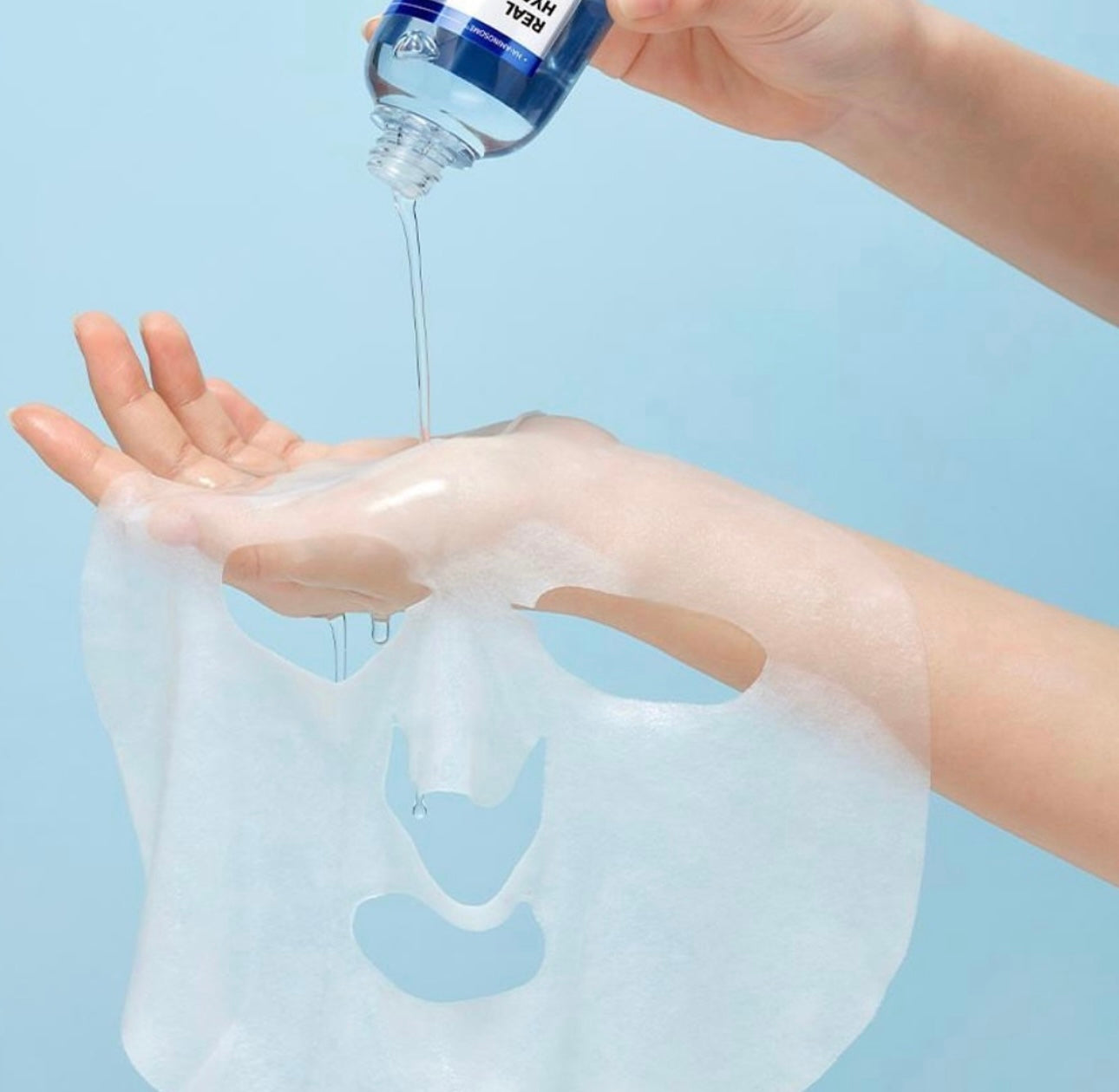 Wellage透明質酸保濕精華面膜| Wellage Real Hyaluronic Blue Ampoule Mask💦