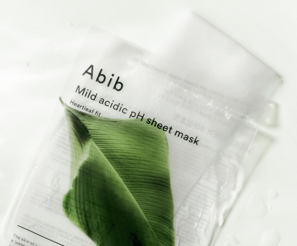 多送1片+貼紙✨ Abib弱酸性pH面膜5片裝 魚腥草 / 復活草🌿