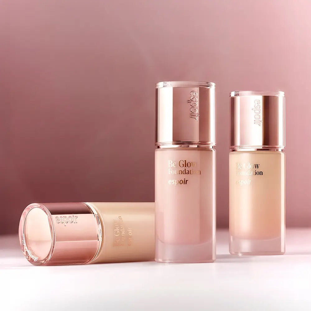 高品質彩妝🎀Espoir Roselight Be Glow 自然水潤光澤透亮粉底液