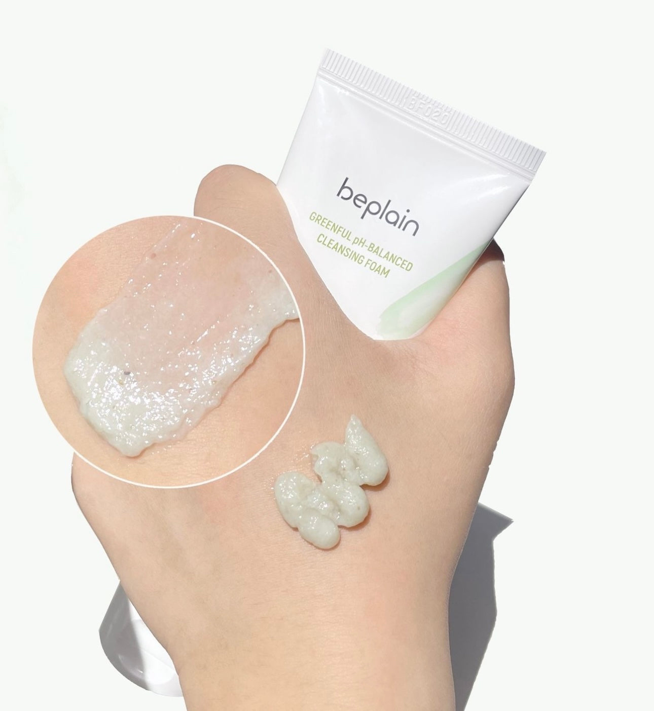 化解榜No.1✨Beplain x JOGUMAN 聯名1+1套裝 💚🦖 平衡pH值氨基酸絲滑綠豆洗面奶 Beplain Greenful pH-balanced Cleansing Foam