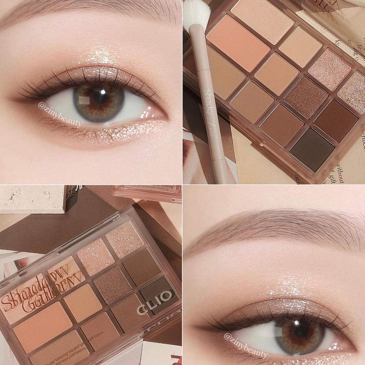 Minsco 聯名款💫 | Clio多功能消腫陰影眼影萬能盤Clio Shade & Shadow Palette 01 Shadow Gallery
