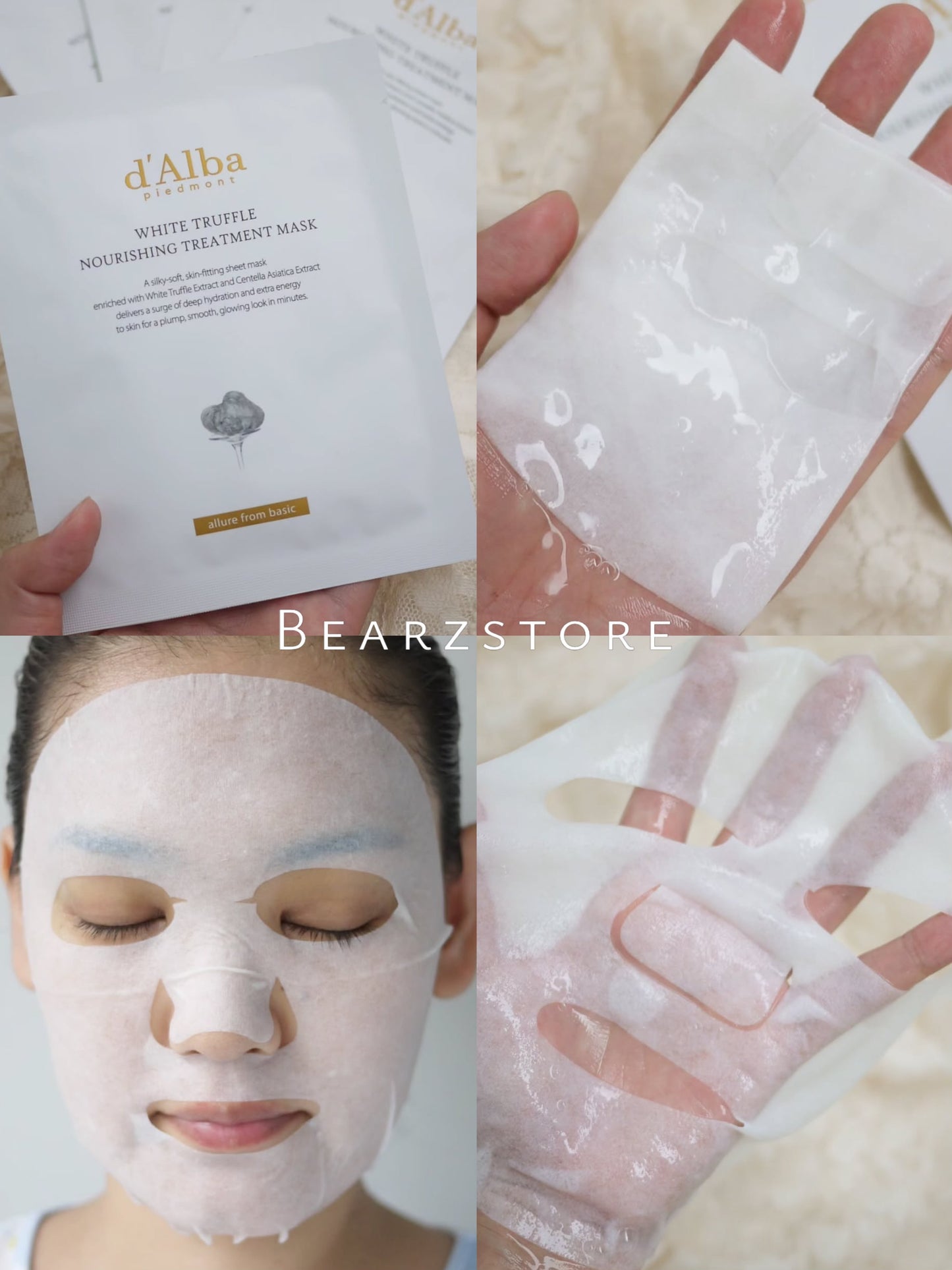 Dalba 白松露修護抗老保濕面膜🍄 | Dalba White Truffle Nourishing Treatment Mask
