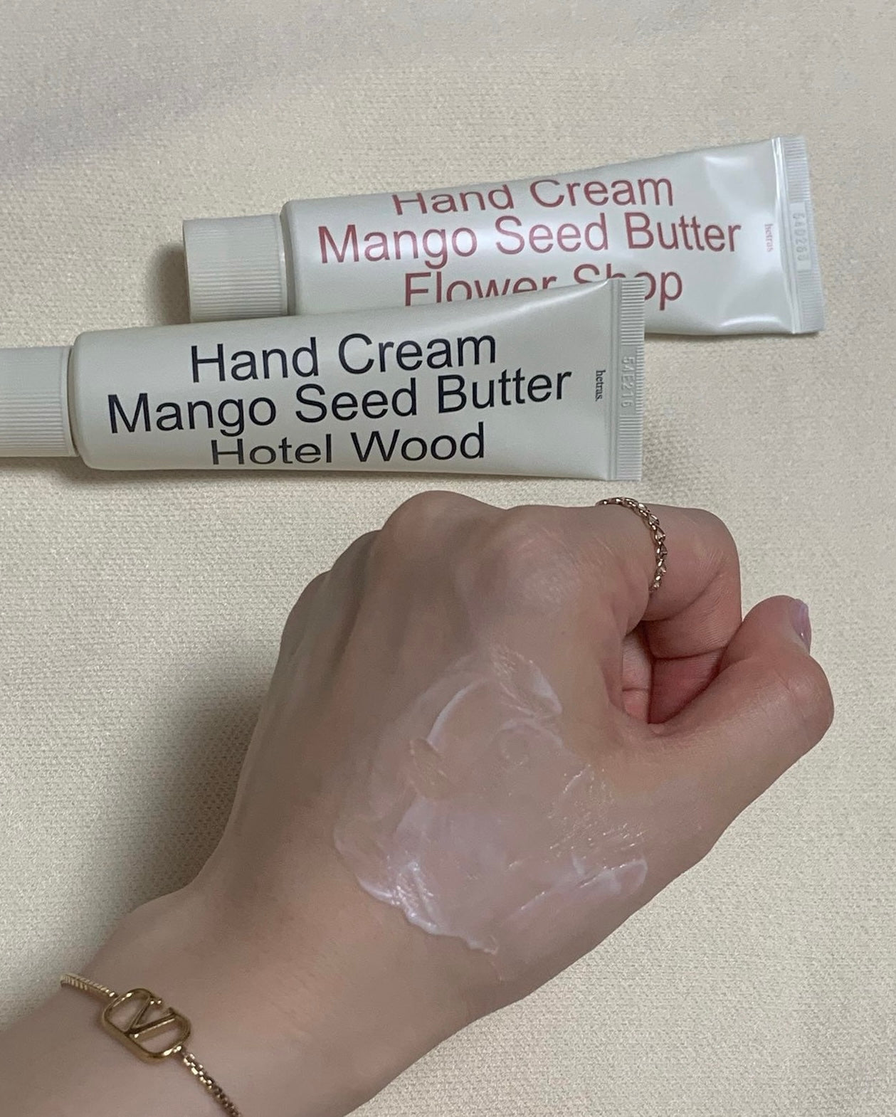 小眾品牌🤍| Hetras 香氛持久留香芒果籽油絲滑保濕護手霜🪑| Hetras Perfume Hand Cream
