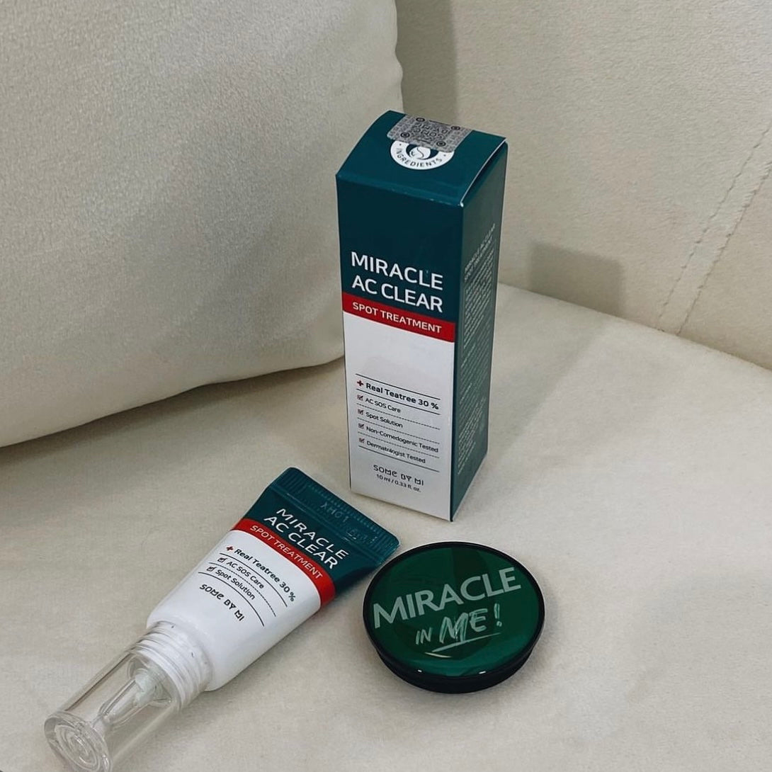 SOMEBYMI 三酸抗痘淡化痘疤綠修護膏 🌿Miracle AC Clear Spot Treatment