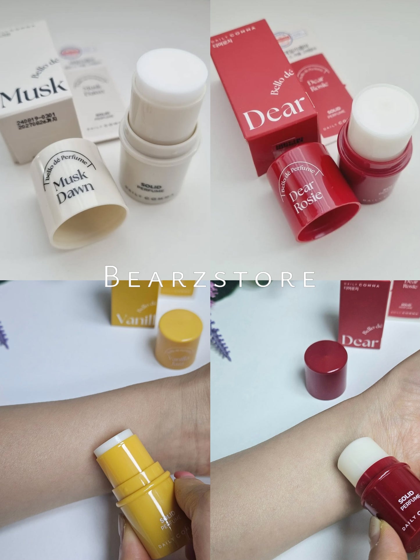 精緻女孩必入🧏🏻♀️Daily Comma Bello de Parfume 質感固體香膏🌼
