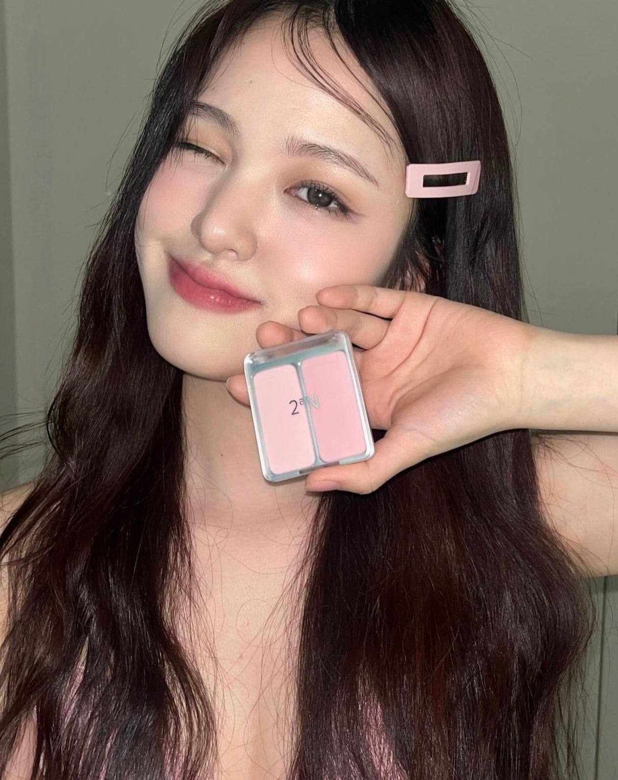 韓國賣斷網既小眾品牌😘2aN粉嫩牛奶色系雙色腮紅| 2aN DUAL CHEEK💖