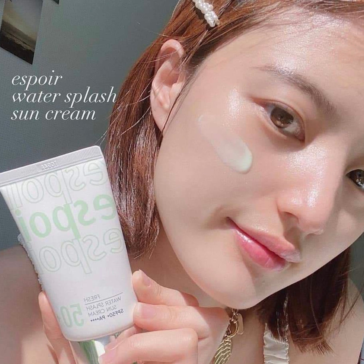 爆水防曬☀️| Espoir 水潤/清爽水光長效防曬霜 Espoir Water /Fresh Splash Sun Cream SPF50+ PA++++