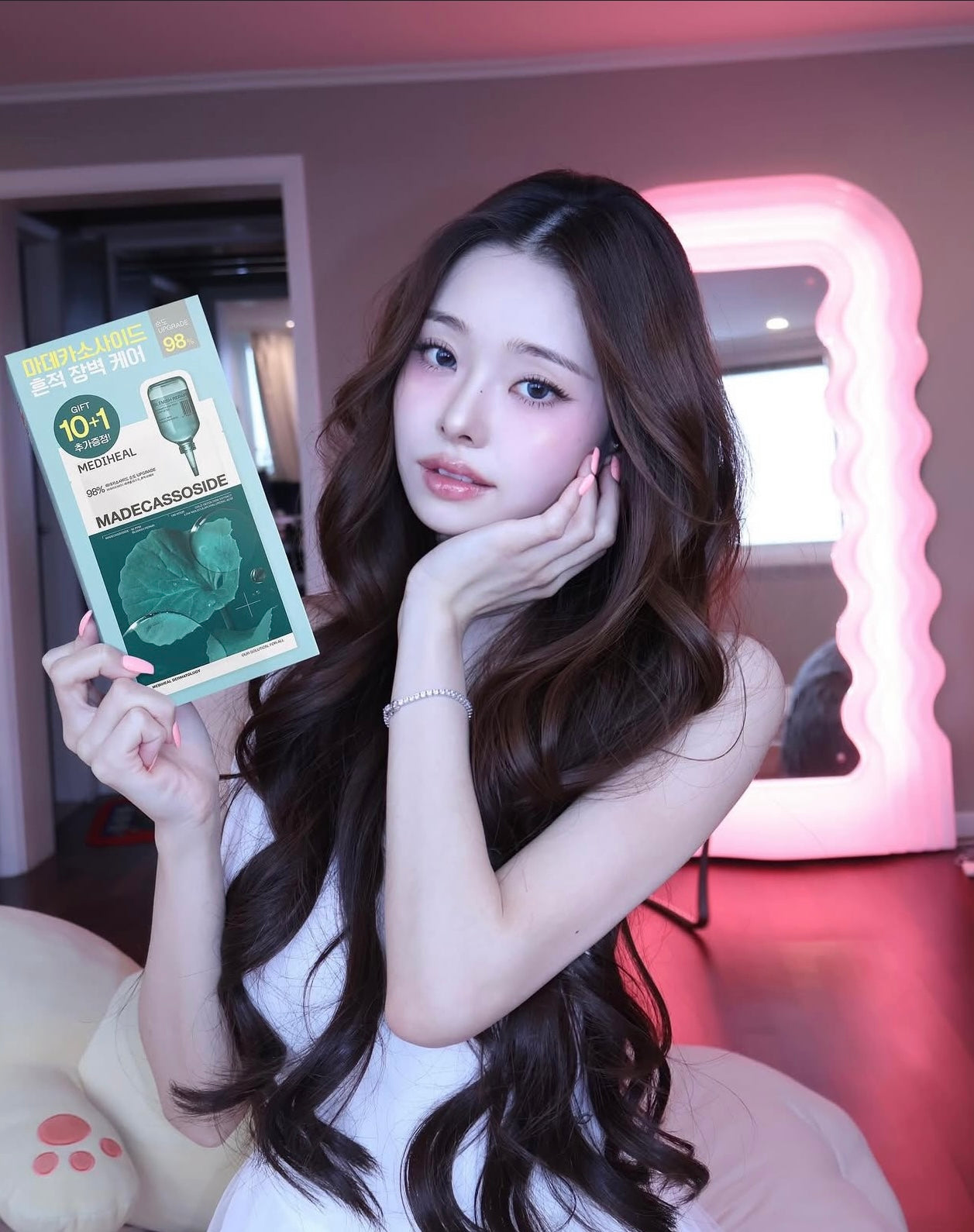 針對瑕疵和痘印 ✨| Mediheal 活性積雪草鎮靜去印保濕面膜| Mediheal Madecassoide Essential Mask🌿