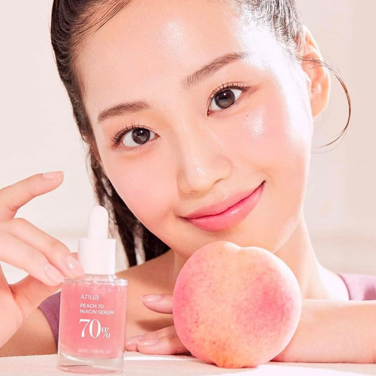 粉嫩粉嫩桃子肌🍑| Anua 70%桃子煙酰胺發酵乳酸美白精華 Anua Peach 70 % Niacin Serum