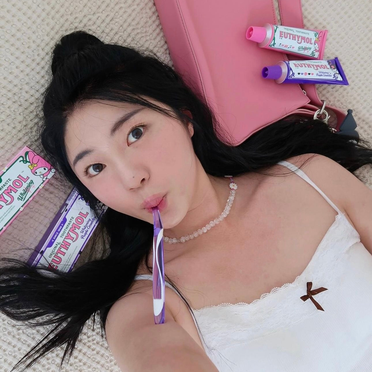 EUTHYMOL x SANRIO Whitening Toothpaste & Toothbrush🖤🩷 美白牙膏 & 牙刷系列🦷🪥