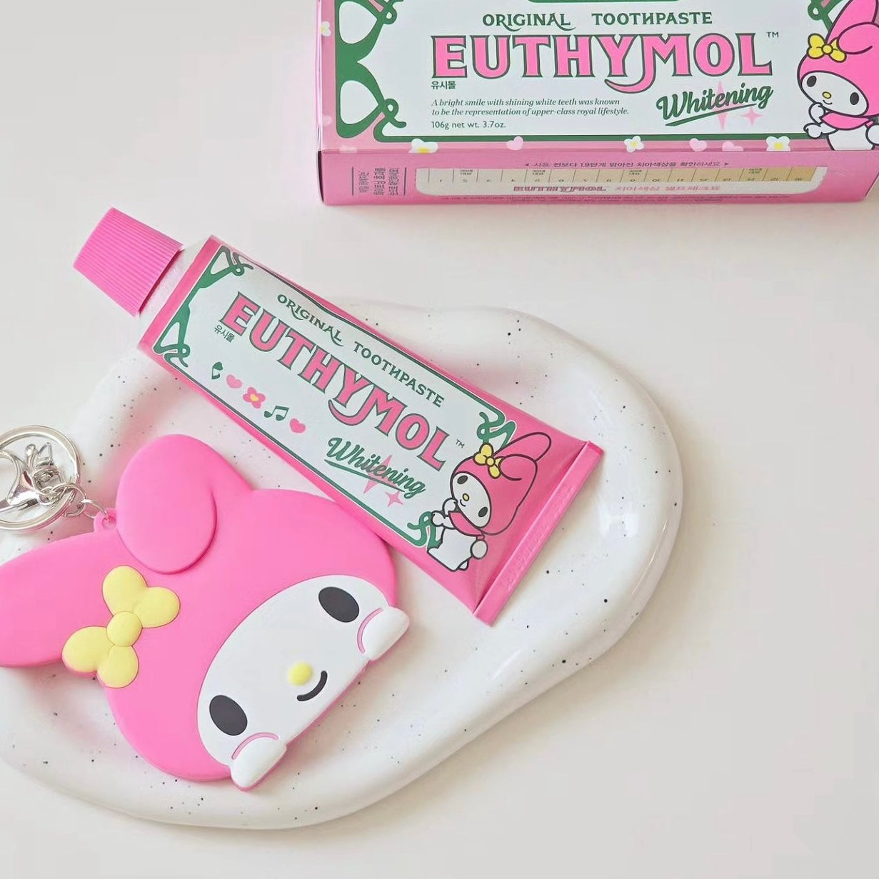 EUTHYMOL x SANRIO Whitening Toothpaste & Toothbrush🖤🩷 美白牙膏 & 牙刷系列🦷🪥