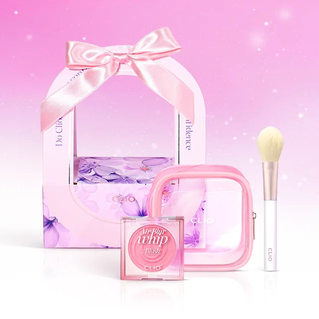 Clio空氣感柔霧腮紅禮物套裝Air Blur Whip Blush Special Gift Package🎁💖