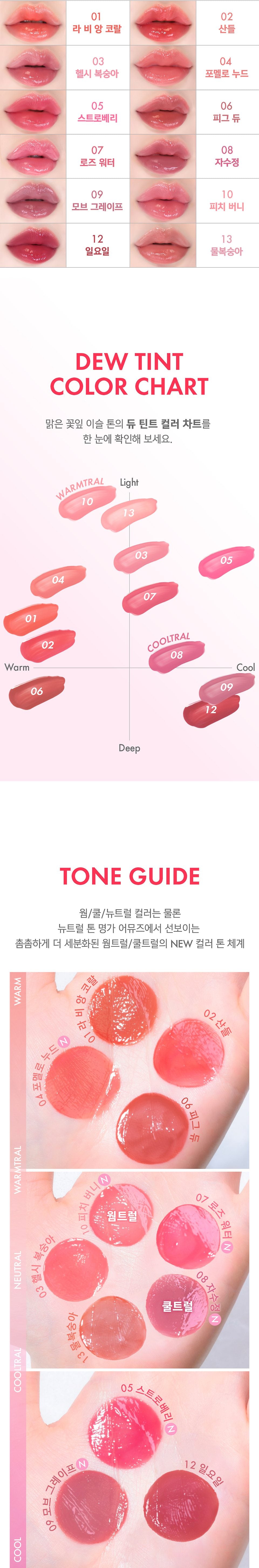 AMUSE 小雛菊高保濕持久唇釉禮品套裝🌼| AMUSE NEW DEW TINT GIFT SET🎁