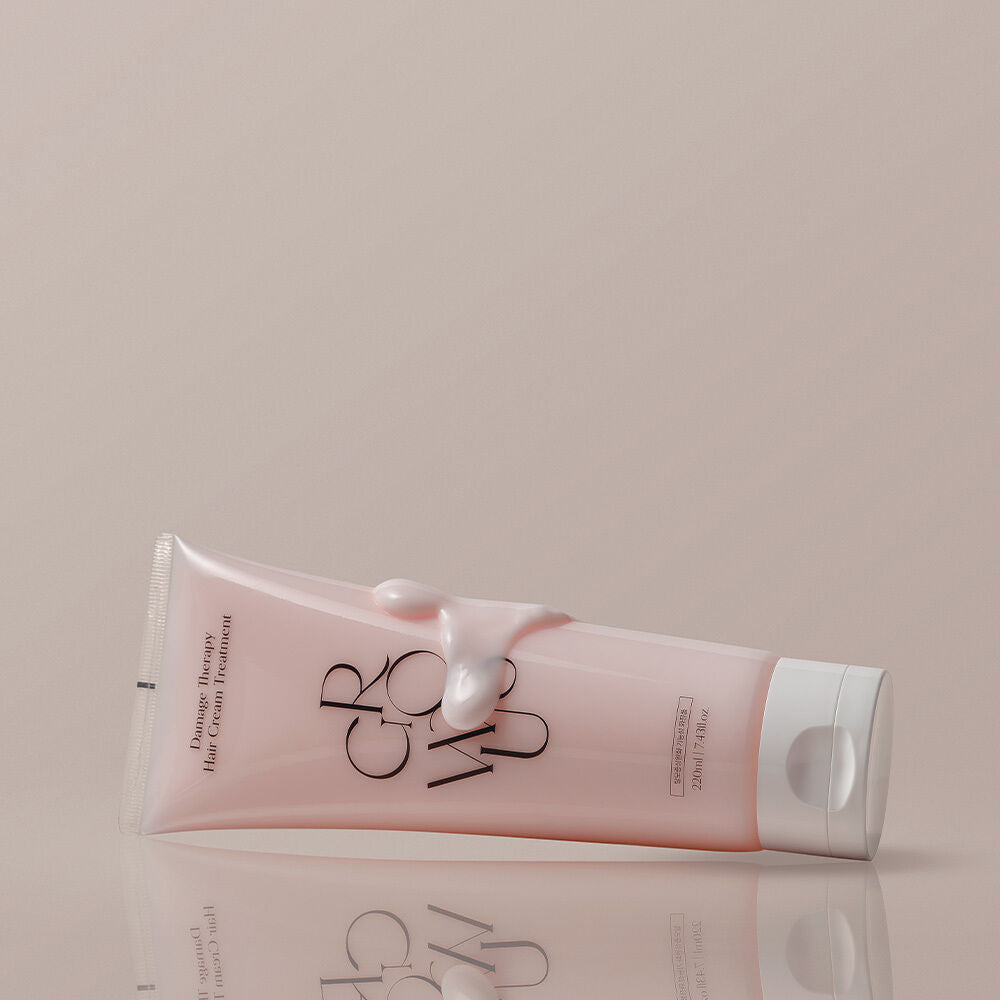 Growus粉紅密集修護護髮素1+1套裝✨Growus Damage Therapy Hair Cream Treatment EX💖