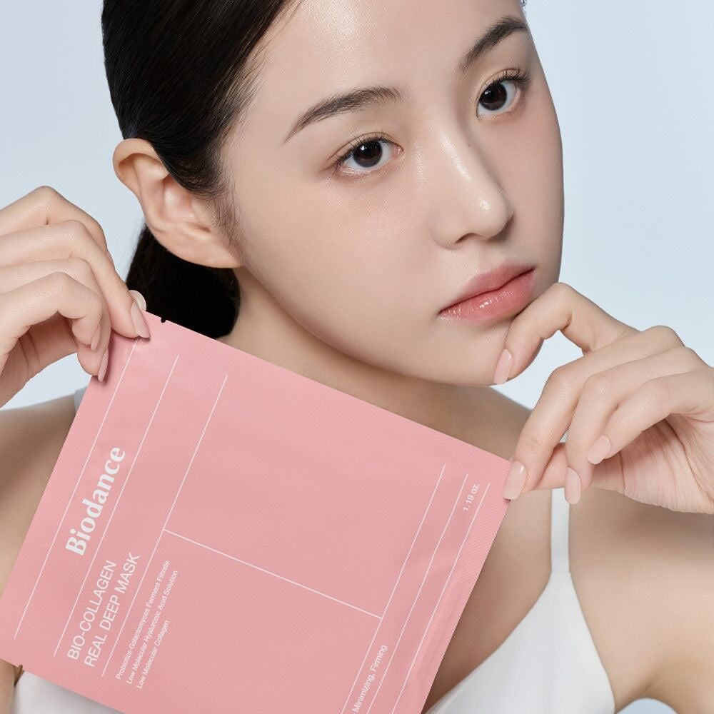 7+1限量套裝+送棉片✨毛孔最少化▫️| Biodance生物膠原蛋白深層凝膠面膜| Biodance Bio-Collagen Real Deep Mask🥚