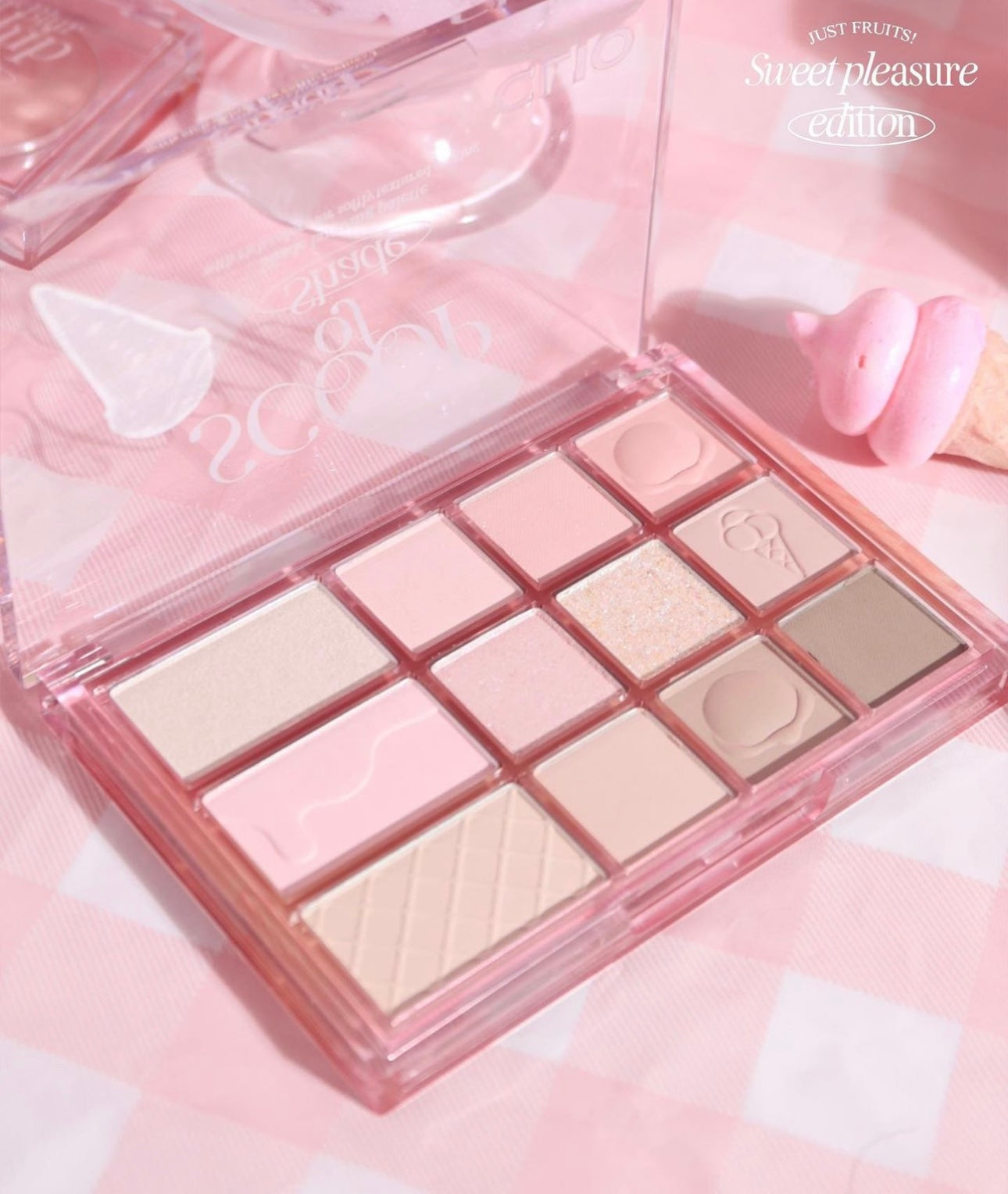 Clio Sweet Pleasure Edition Scoop Of Shade冰淇淋眼影盤💖