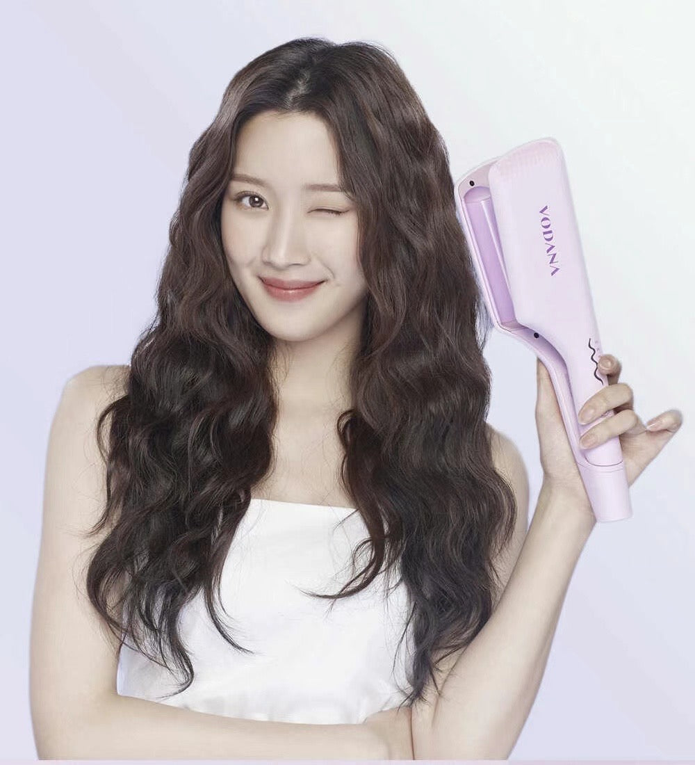 VODANA Triple Flow Wave Iron 波浪電髮夾 | VODANA嘅電髮夾真係好用手殘都夾到女神頭 🤣