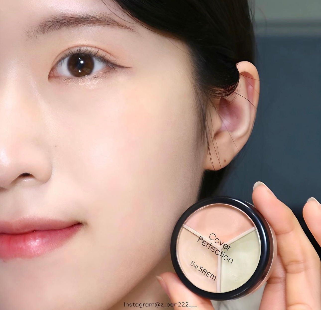 送打底液✨The saem Cover Perfection Triple Pot Concealer 完美絲滑柔順3合1遮瑕膏🥑 | 一盤即可完成多樣化遮瑕需求✨