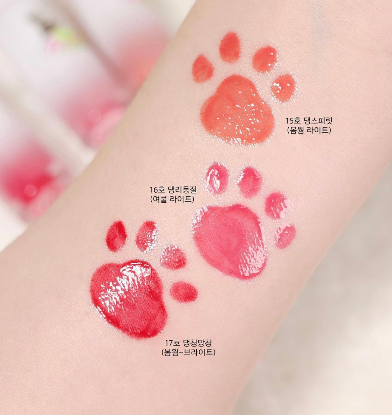 PERIPERA x MALTESE ARCHIVE馬爾濟斯聯名款夏日清透果汁唇釉🐶🐾
