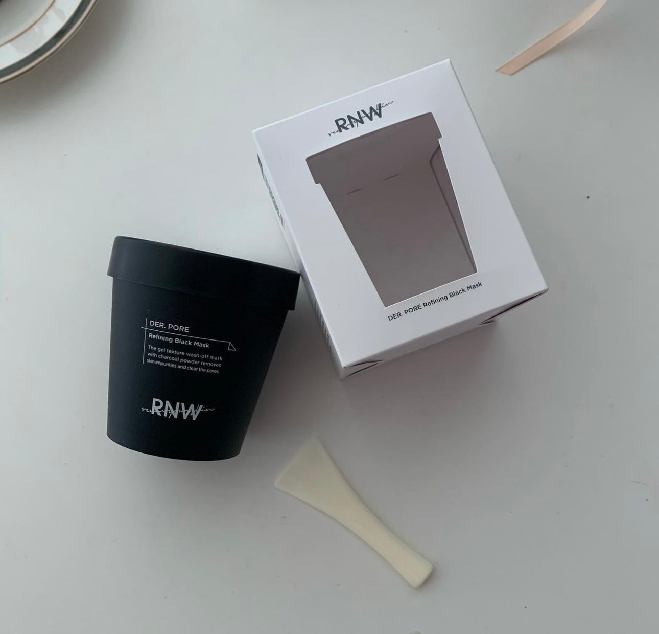 毛孔吸塵器🙋🏼♀️RNW多效黑炭毛孔潔淨凍膜 超大容量200ml🤍