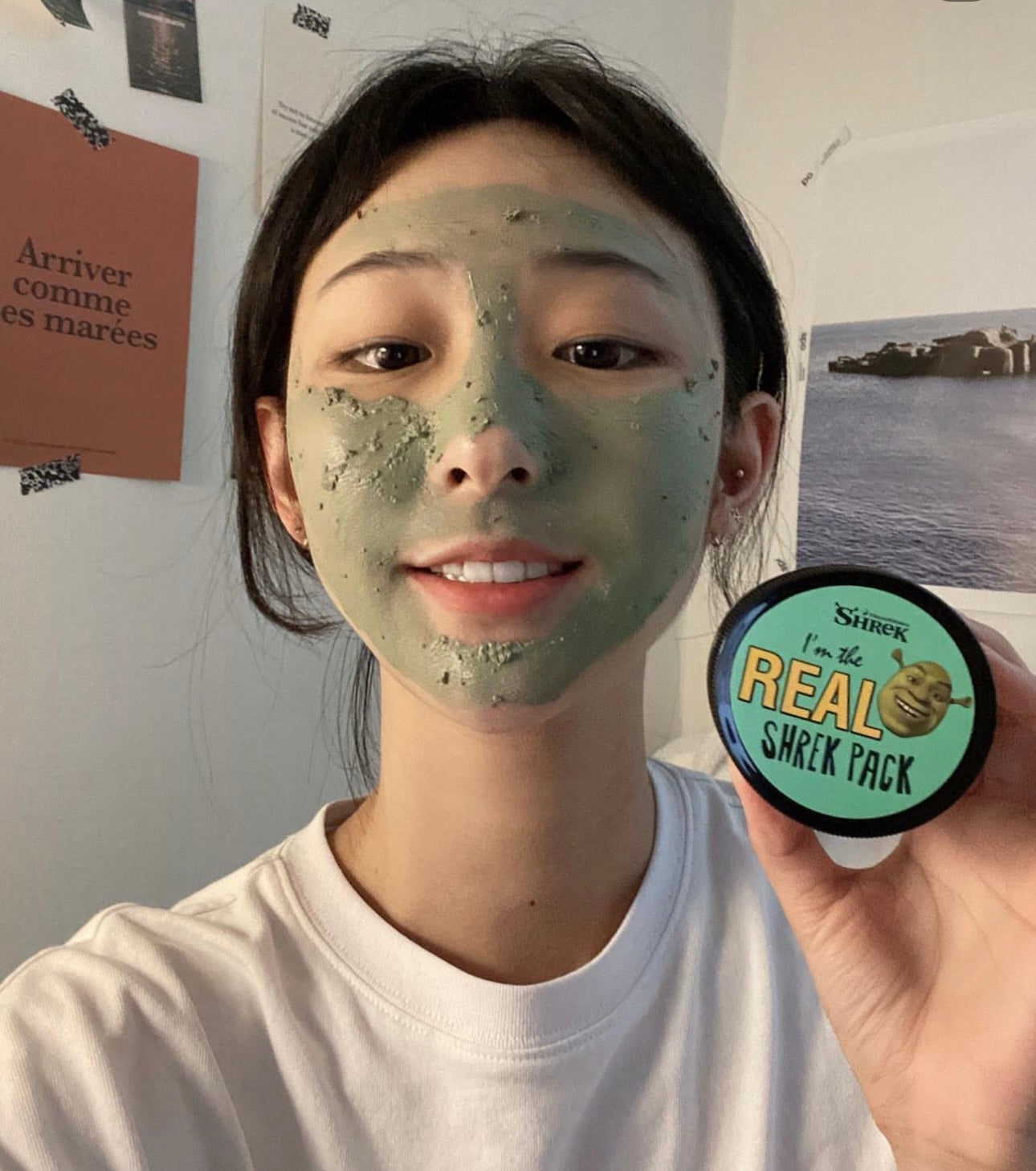 超強皮脂吸附力| 韓國Olive Young 史力加薄荷深層清潔泥膜🧚🏻♀️