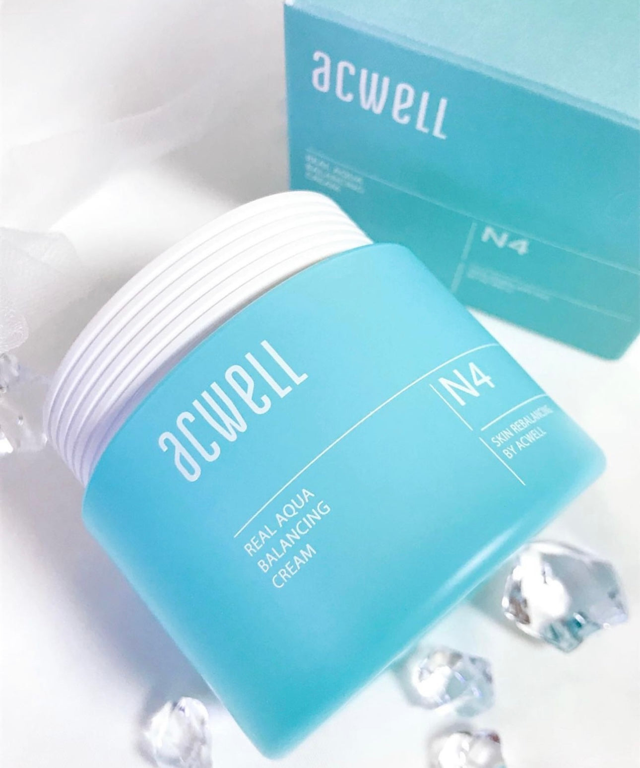 韓國最大敏感肌品牌 | Acwell N4深層極緻補濕鎮靜舒緩水凝面霜50ml|四季都可使用的面霜💎