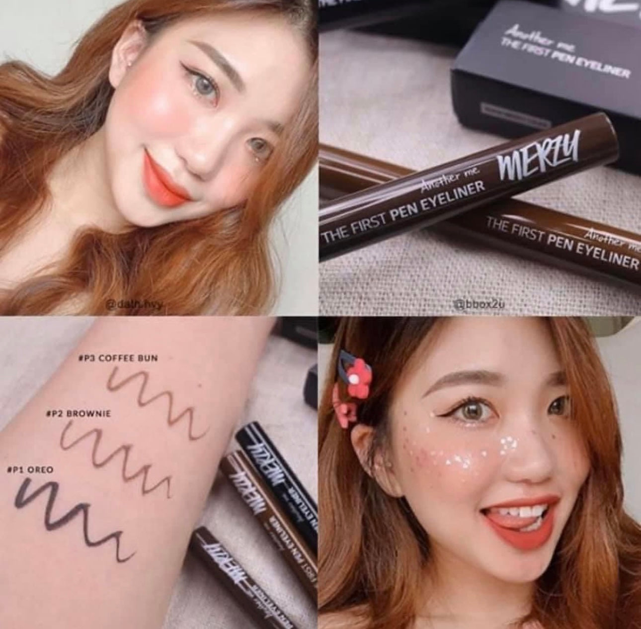 Get it Beauty Top 3 ⭐️ Merzy 極細防水防油眼線液筆✨油眼皮請來~