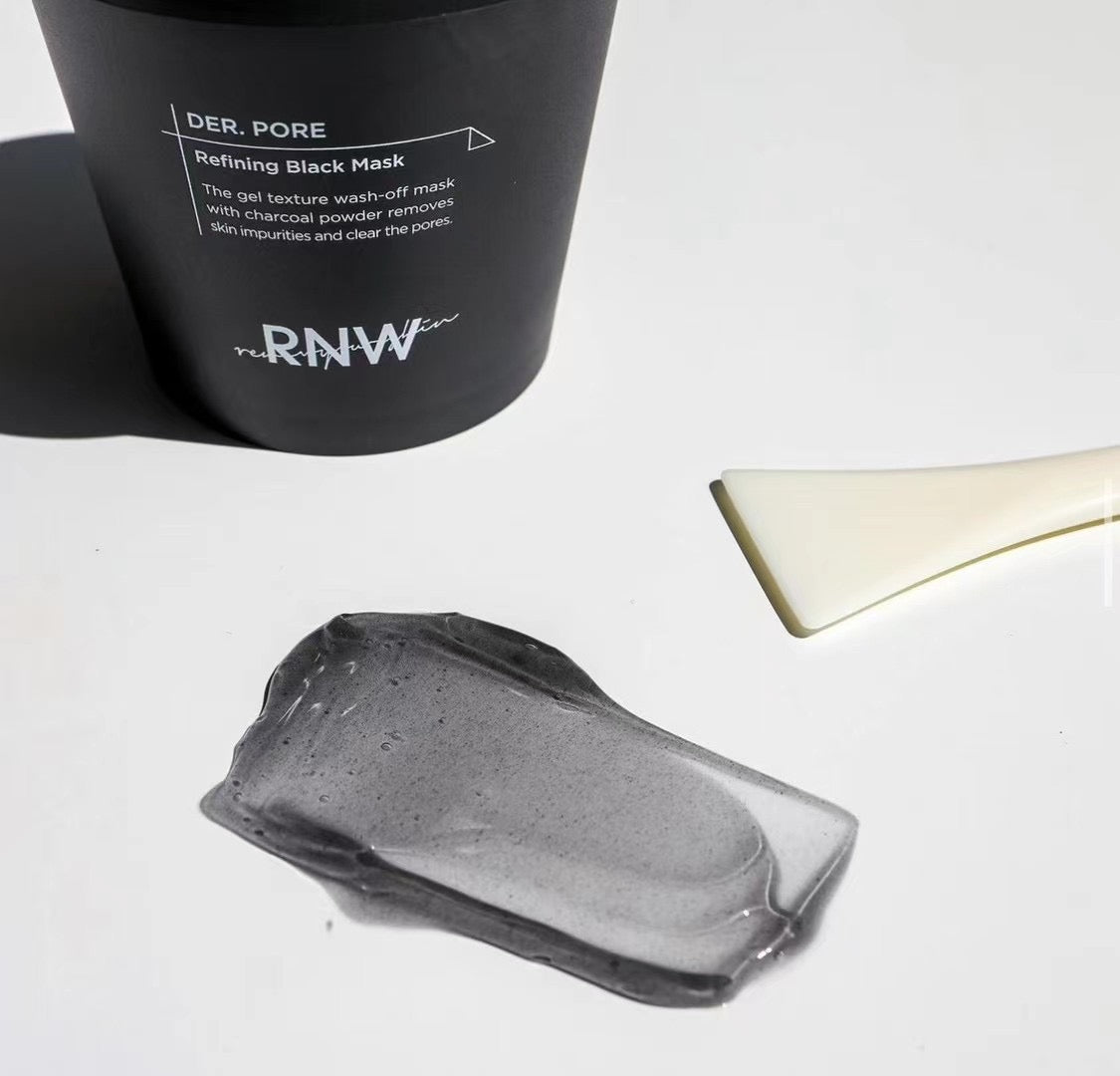 毛孔吸塵器🙋🏼♀️RNW多效黑炭毛孔潔淨凍膜 超大容量200ml🤍