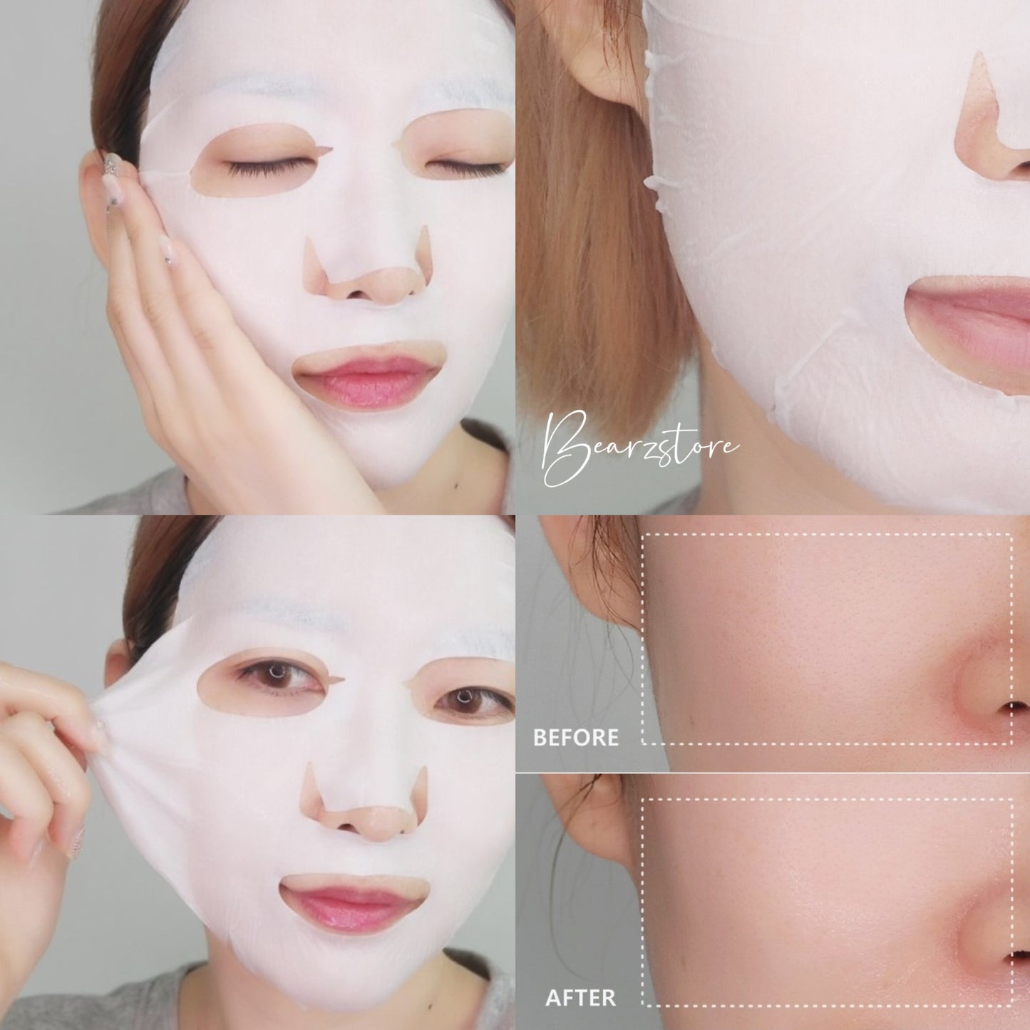敏感肌都放心用既美白Mask| 超極速美白🤍 | 9 wishes Rice Water天然大米水凝保濕面膜🍚