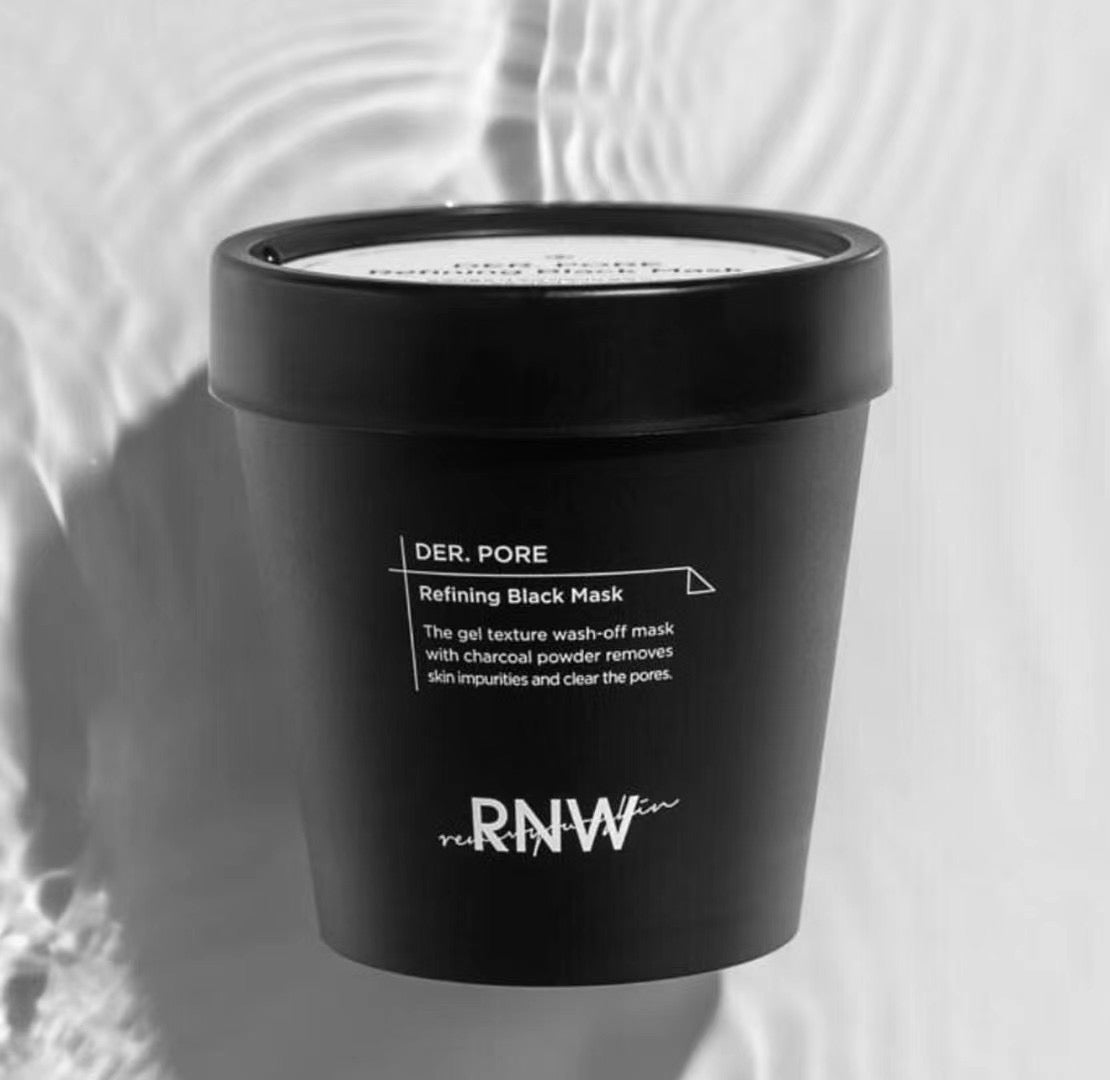 毛孔吸塵器🙋🏼♀️RNW多效黑炭毛孔潔淨凍膜 超大容量200ml🤍