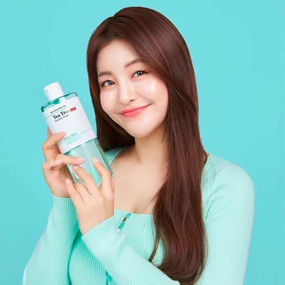 韓國 Bring Green Tea Tree CICA Soothing Toner 茶樹積雪草舒緩爽膚水 超大容量🌿