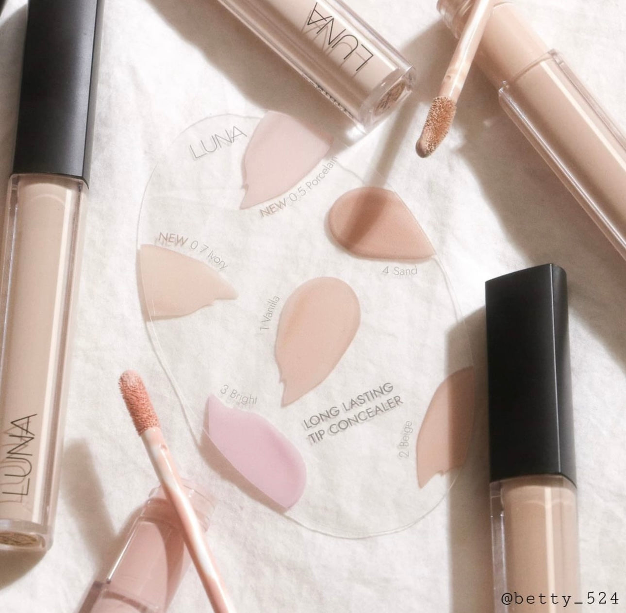 共2枝遮瑕✨NARS平替🌟 國民級 LUNA Long Lasting Tip Concealer 超持久柔滑長效遮瑕液| 不乾 輕薄 奶油肌| Pony大神愛用品牌💖