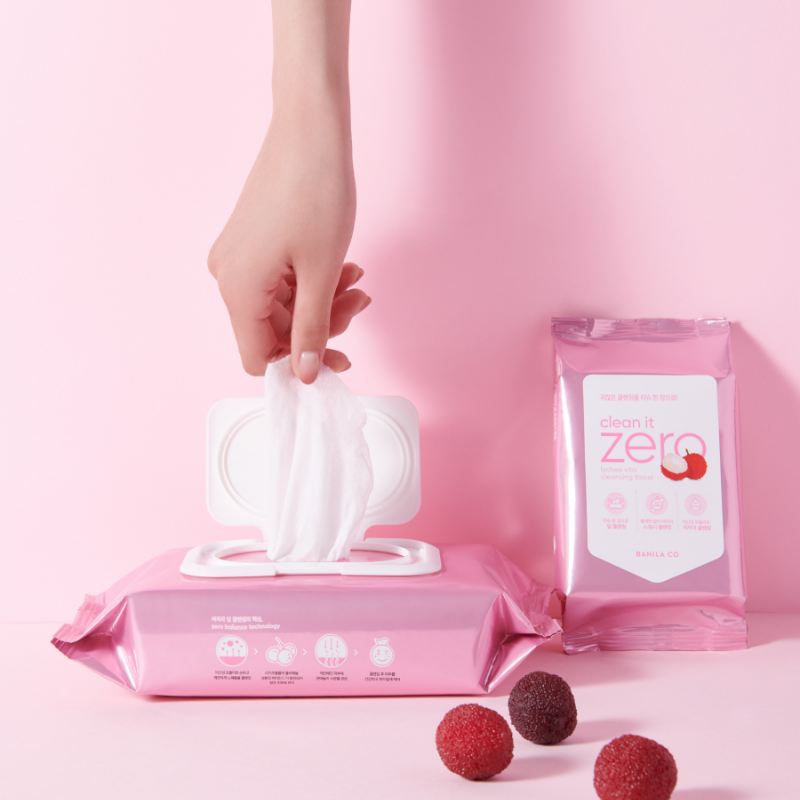 Banila Co. 完美荔枝維他免洗式卸妝濕巾 | 懶人必備 方便衛生💖