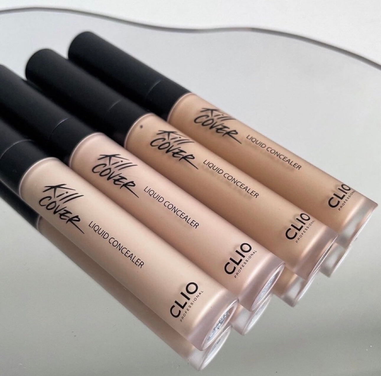 韓國開架遮瑕液中無數好評 I Pony推薦使用🖤 CLIO Kill Cover liquid concealer 光感無瑕美肌完美水潤遮瑕液✨