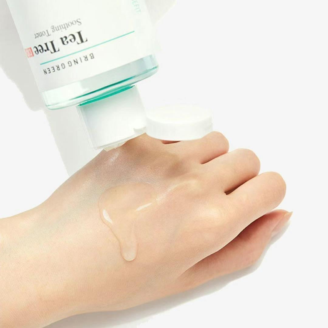 韓國 Bring Green Tea Tree CICA Soothing Toner 茶樹積雪草舒緩爽膚水 超大容量🌿