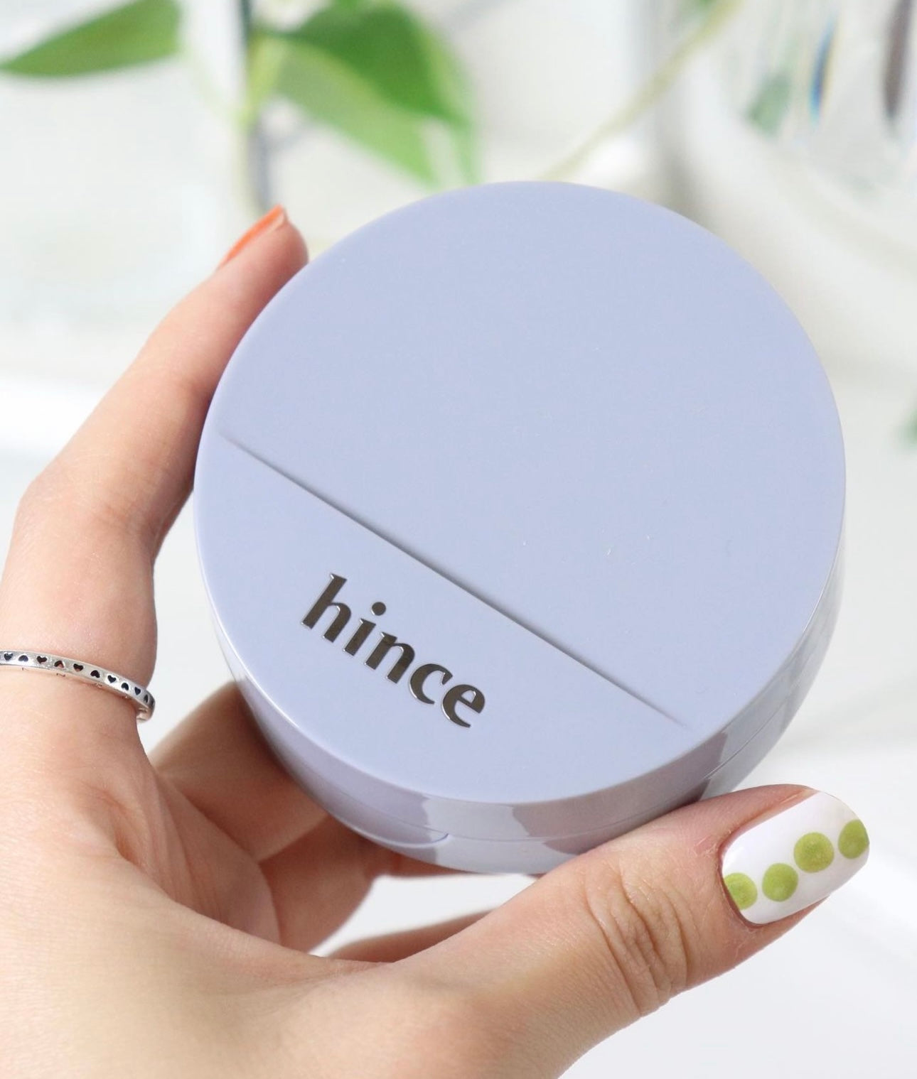送手拎鏡🩵Hince Second Skin Mesh Matte Cushion SPF 40,PA++| 純素清透素顏感氣墊☁️| 防過敏認證🌟