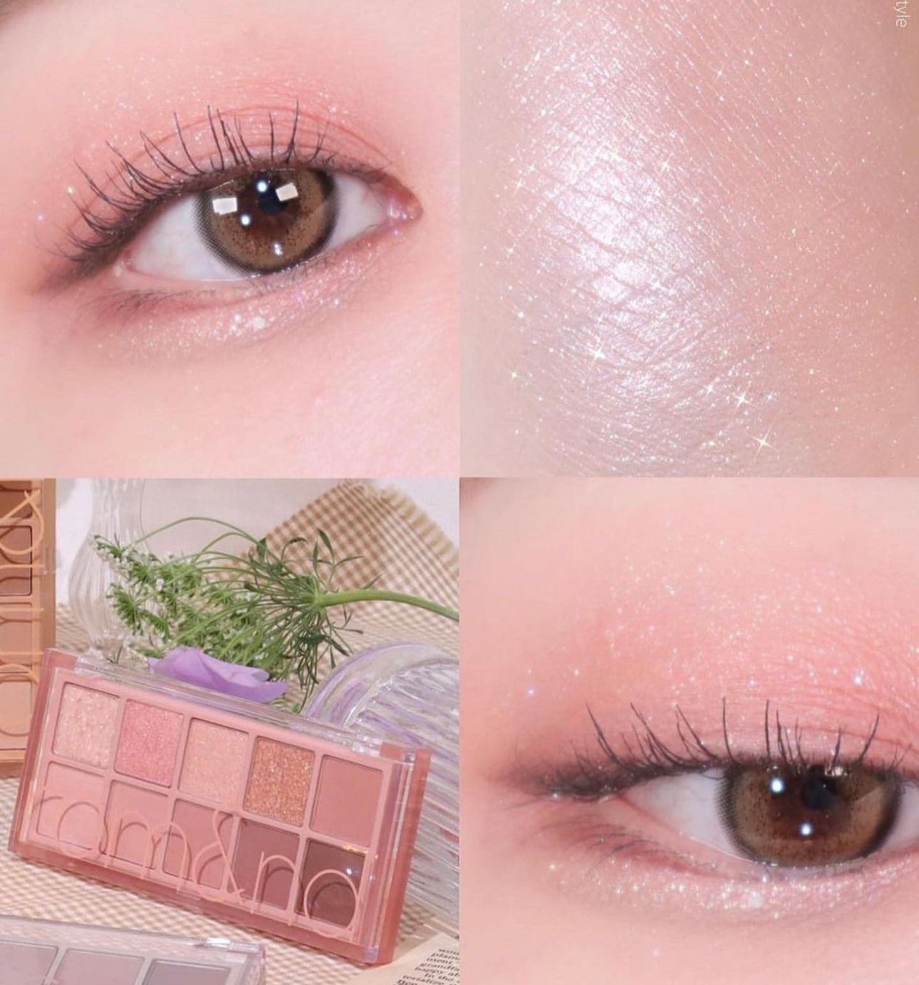 Romand 花園系列十色眼影 Better Than Palette 03 Rosebud Garden 乾燥玫瑰色🥀