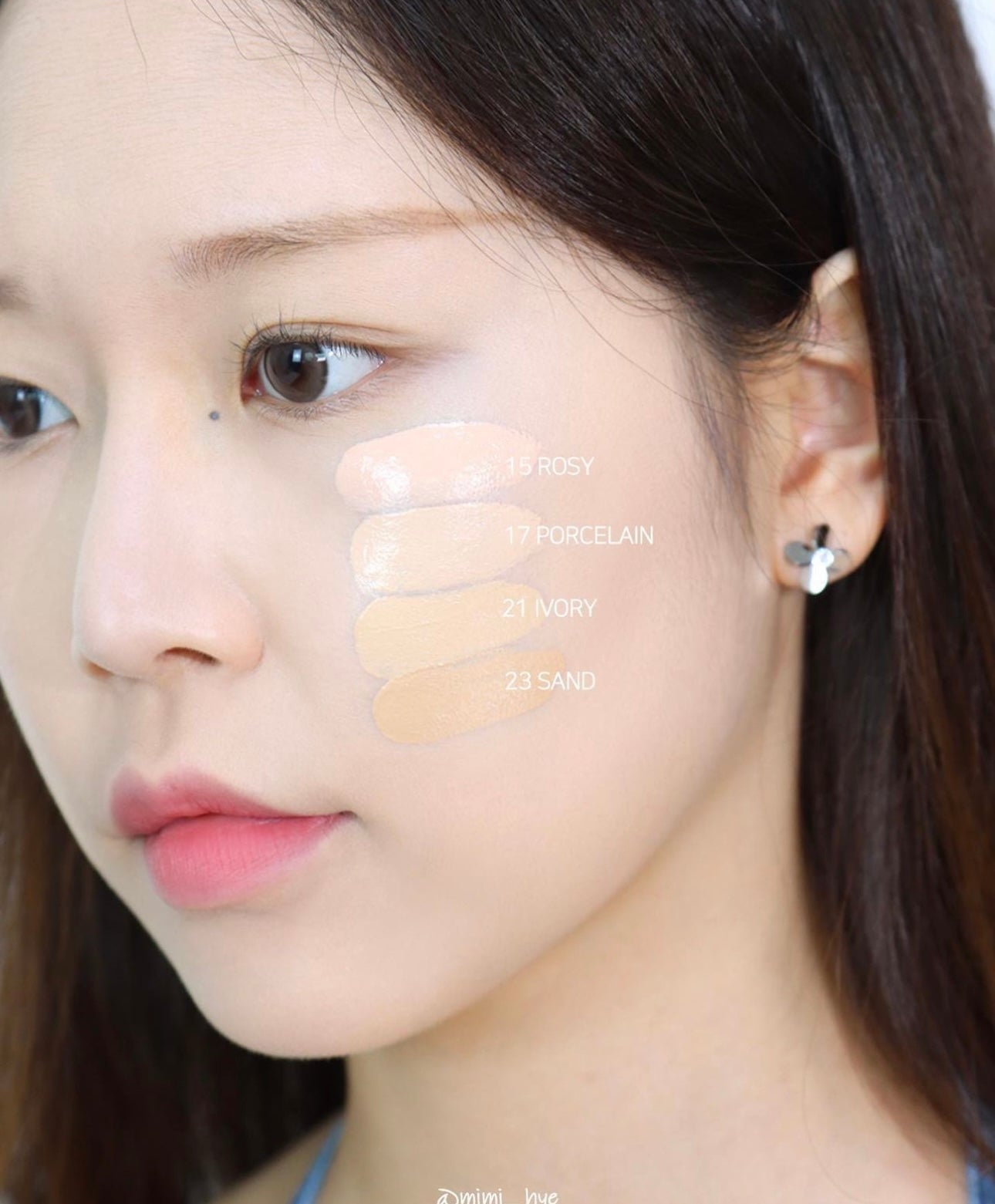 送手拎鏡🩵Hince Second Skin Mesh Matte Cushion SPF 40,PA++| 純素清透素顏感氣墊☁️| 防過敏認證🌟