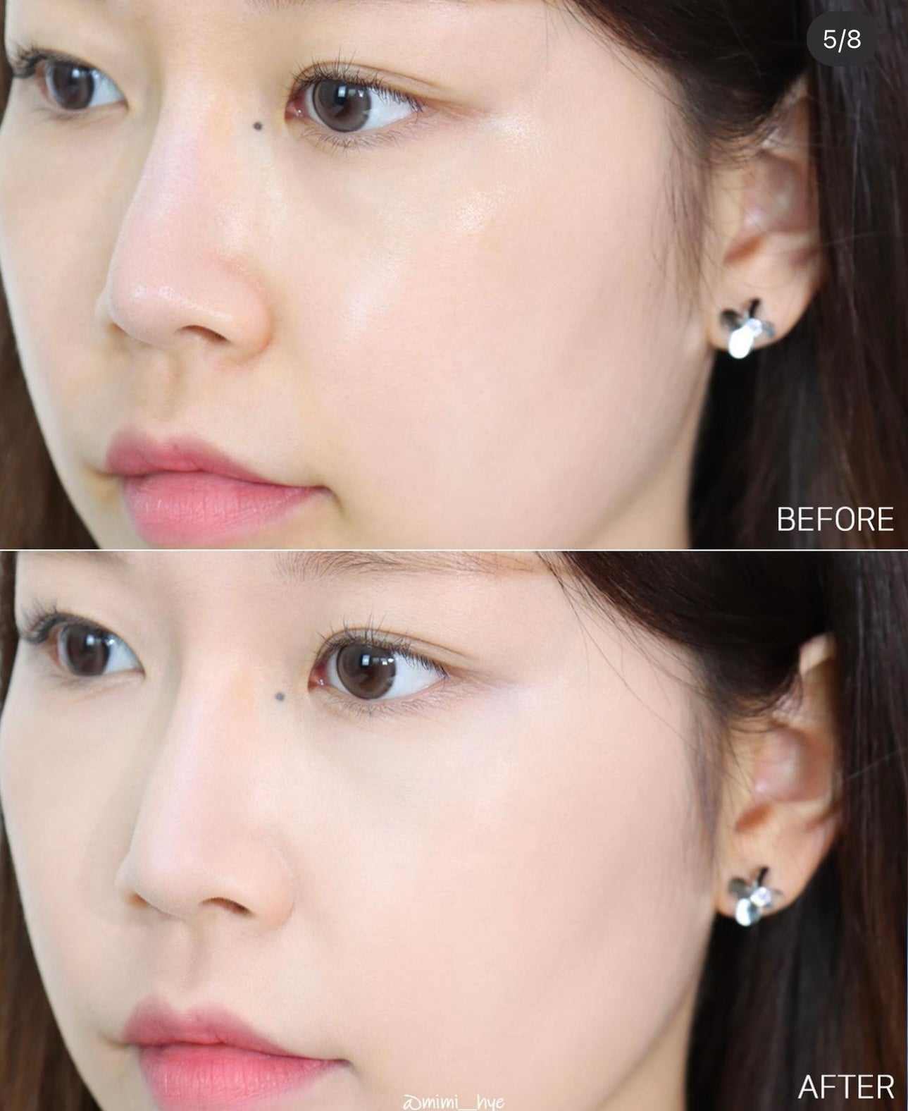 送手拎鏡🩵Hince Second Skin Mesh Matte Cushion SPF 40,PA++| 純素清透素顏感氣墊☁️| 防過敏認證🌟