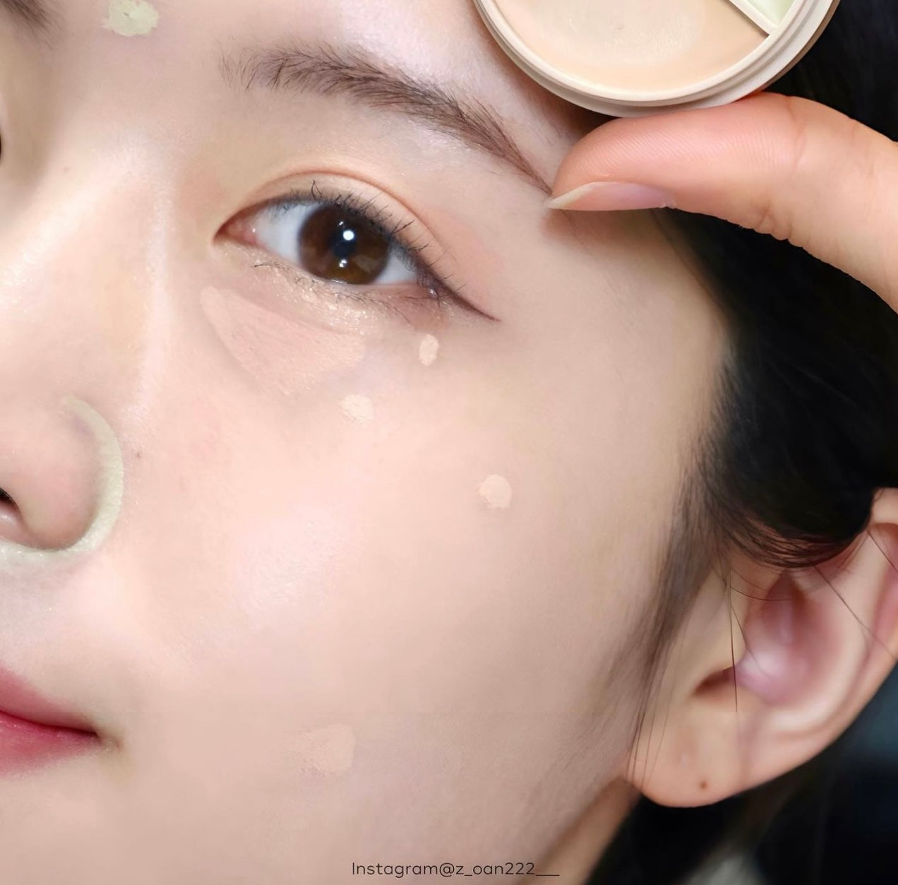 送打底液✨The saem Cover Perfection Triple Pot Concealer 完美絲滑柔順3合1遮瑕膏🥑 | 一盤即可完成多樣化遮瑕需求✨