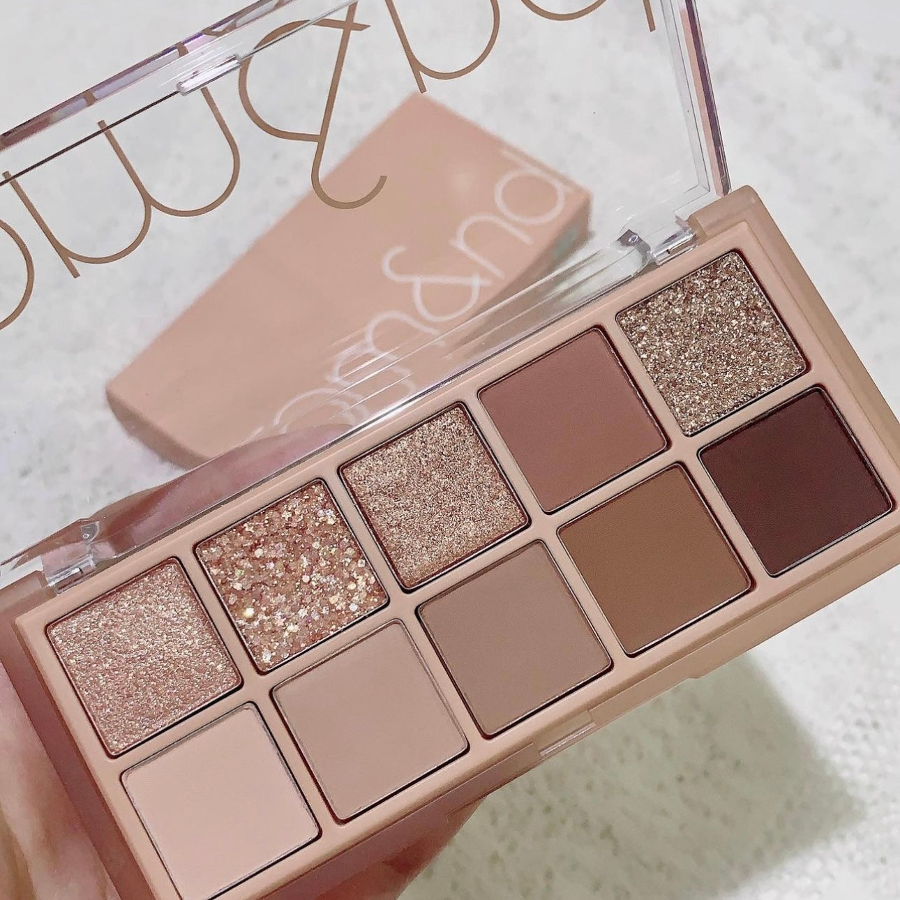 最熱賣 自留色🌟 | Romand花園系列十色眼影 Romand Better Than Palette 02 Mahogany Garden 焦糖大地色🪵