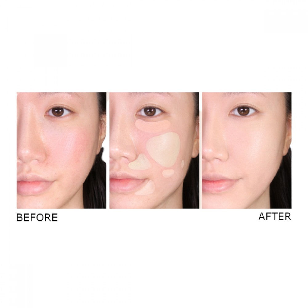 送打底液✨The saem Cover Perfection Triple Pot Concealer 完美絲滑柔順3合1遮瑕膏🥑 | 一盤即可完成多樣化遮瑕需求✨