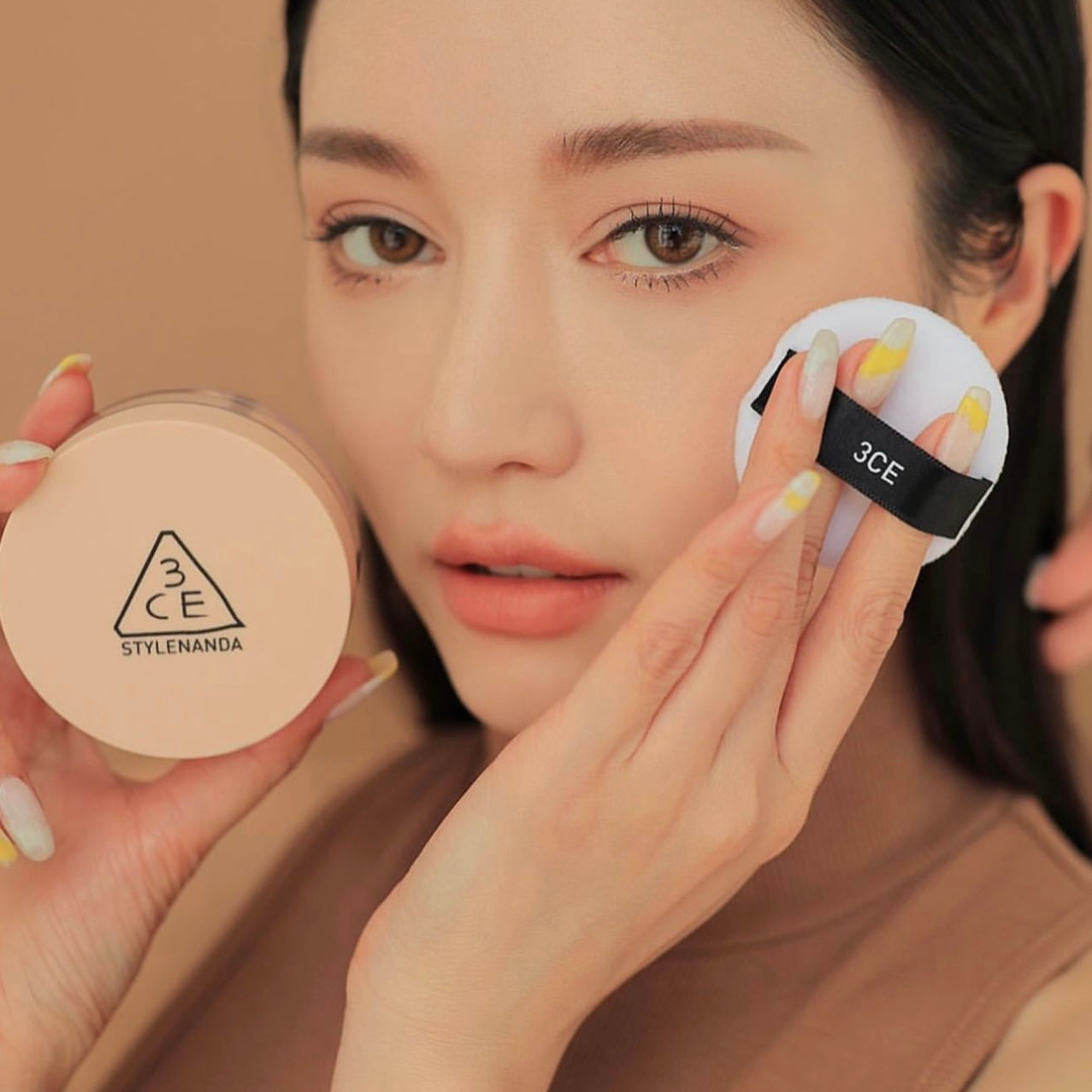 3ce 細膩遮瑕自然控油定妝粉🤍|3CE Natural Finish Loose Powder✨