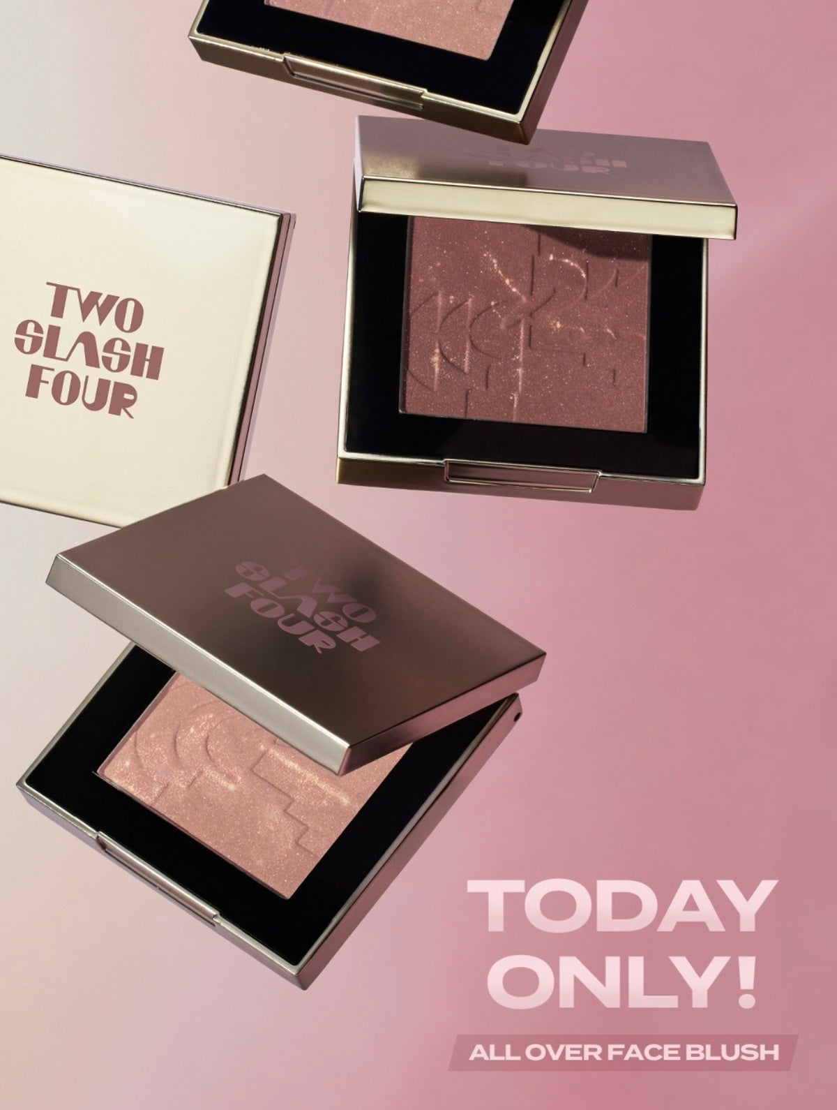 韓國美妝大神RISABAE品牌💫TWO SLASH FOUR 全能修容腮紅💖✨ TWO SLASH FOUR ALL OVER FACE BLUSH